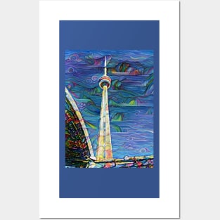 CN Tower Seascape Posters and Art